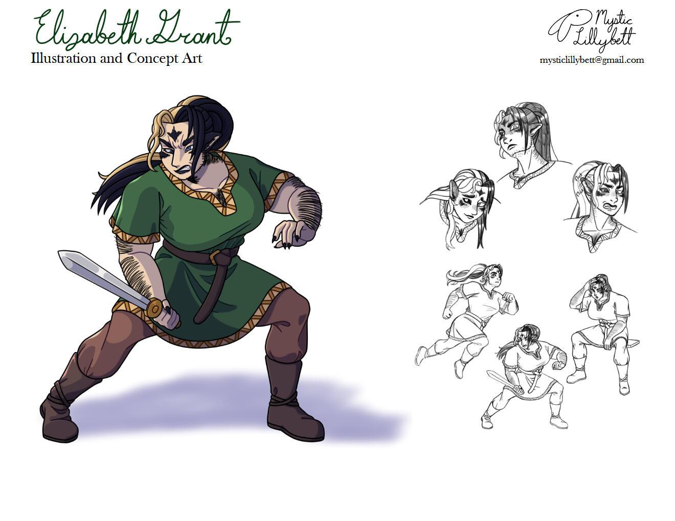 Cassy Character Design