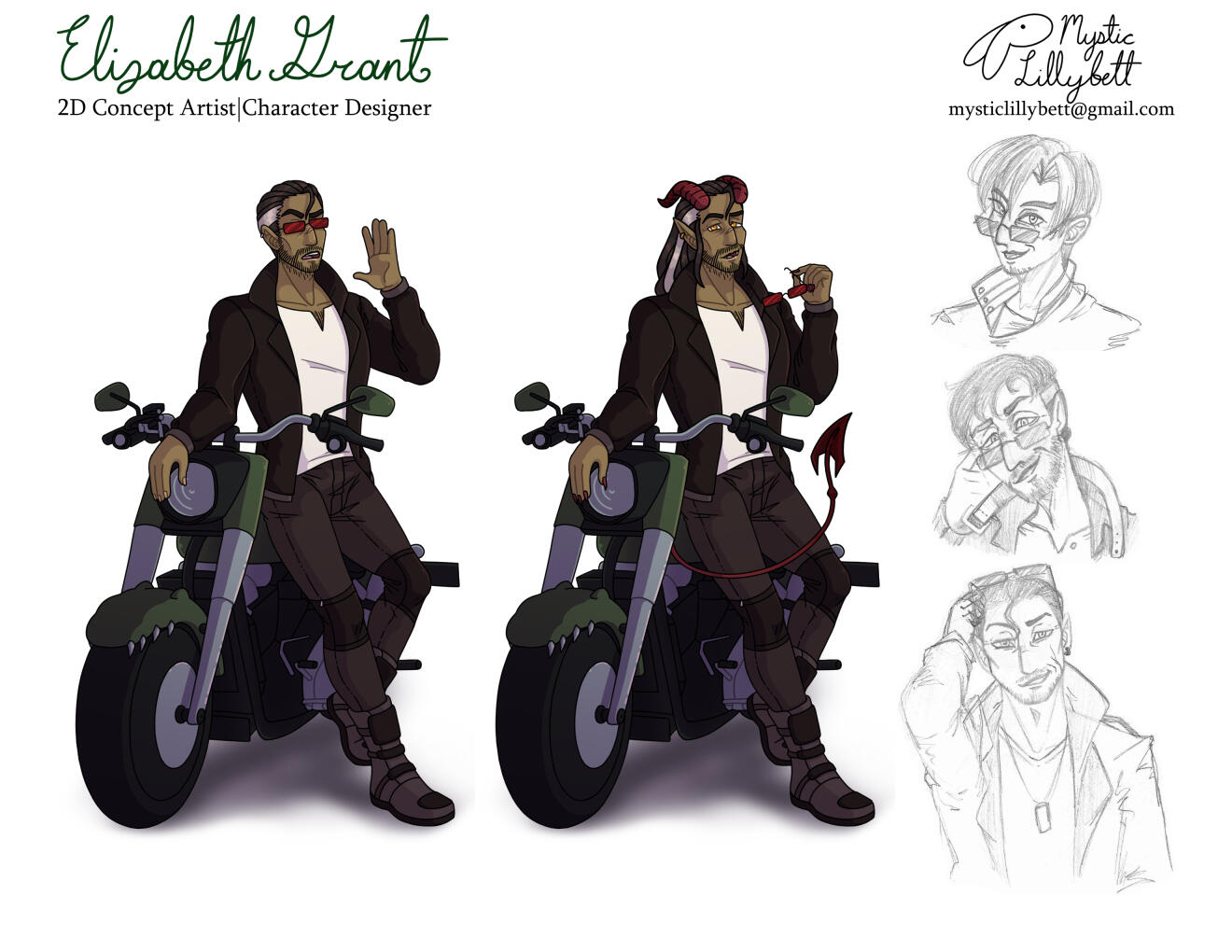 Agares Character Design